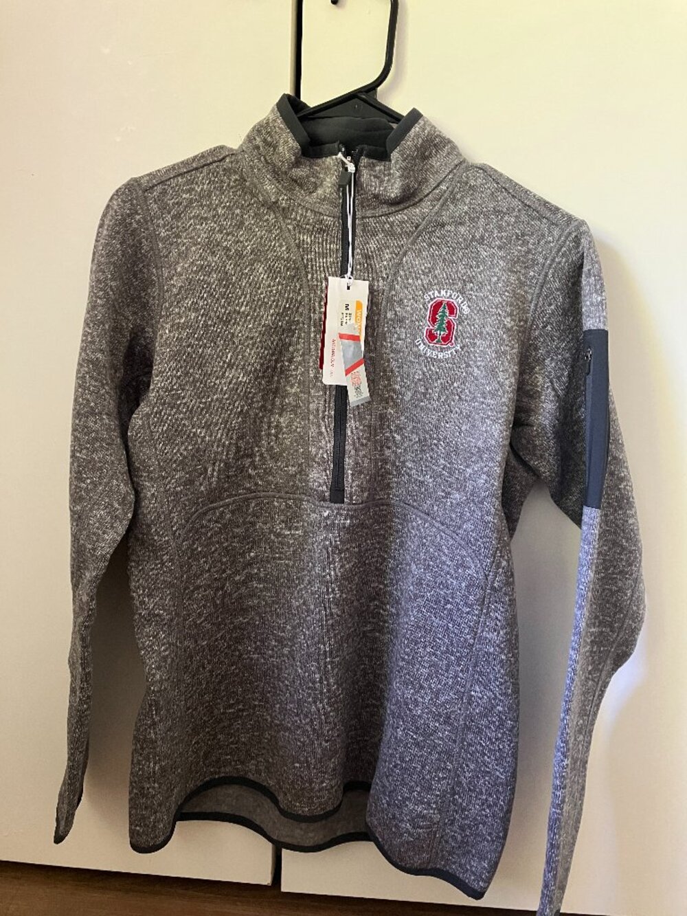 Stanford University Knit Quarter Zip